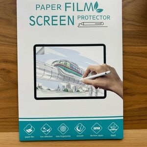 Paper Film Screen Protector for Tablets - White